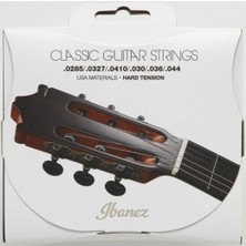 Astraltech Ibanez Tel Seti 6 String Hard Gerginlik Için - .0285/.0327/.0410/.030/.036/044 Şeffaf Naylon/gümüş