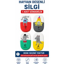 Mileo Zoo Silgi Tpr Hayvan Desenli Silgi 1 Adet