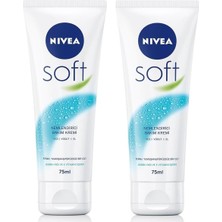 Astraltech Nivea Soft Nemlendirici Bakım Kremi, 75 Ml, 2 Adet