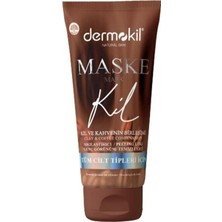 Astraltech Dermokil Peeling Etkili Maske, Kil ve Kahve, 75 Ml, Tüm Cilt Tipleri