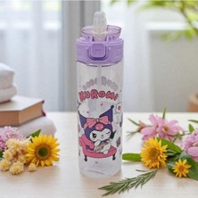 Astraltech Genç Dijital Baskı Kuromi Matara, 700 Ml, Lila