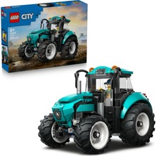Astraltech LEGO City Traktör 60498 – 6 Yaş ve Üzeri Erkek ve Kız Çocuklar Için Çiftçi Minifigürü Içeren Yaratı