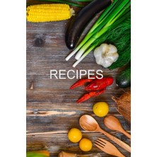 Astraltech Recipe Book To Write In: Make Your Own Cookbook - Blank Recipe Book Journal For Personalized Recipe