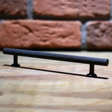 Astraltech 10 Adet Doruk Kulp Mobilya Mutfak Dolabı Çekmece Dolap Kapak Kulpu Kulbu Siyah 128 Mm-12.8 cm Metal