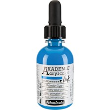 Astraltech Schmincke Akademie Akrilik Mürekkep 50 ml 446 Primary Blue Cyan