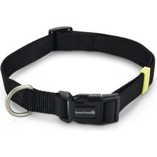 Astraltech Beeztees Köpek Boyun Tasması, Siyah, 48-70CM, 25MM