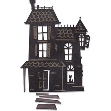 Astraltech Sizzix Thinlits Sap Seti 3pk 664735 Haunted Tim Holtz Tarafından