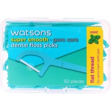 Astraltech Watsons Smooth Nane Düz Diş Ipi Kürdan 50LI