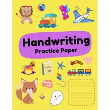 Astraltech Handwriting Practice Paper, Preschool Pre-Handwriting, Lined Paper With Dotted Midline: Paperback,