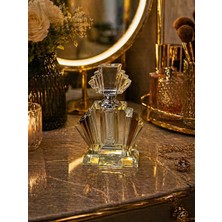 Astraltech Golden Crystal Royale Parfüm Şişesi – Lüks Dekoratif Makyaj Masası Aksesuarı