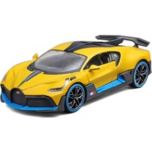 Astraltech Maisto Bugatti Divo Model Araba 1:24 Ölçeğinde Hareketli Kapılı Sarı (531526Y)
