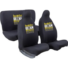 Astraltech Mirsepet Lada Samara Oto Koltuk Kılıfı Siyah 4 Parça Tasarım Logo Hustle