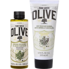 Astraltech Korres Pure Greek Olive Blossom Duş Jeli ve Vücut Sütü Seti, 5003230359