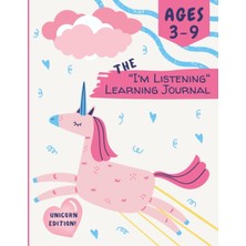 Astraltech The "ı'm Listening" Learning Journal Unicorn Edition Ages 3-9: Learn To Listen With Drawing (Homesc