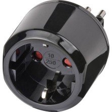 Astraltech Brennenstuhl Türkiye Fiş Sistemi Italya IP20 Lisanslı Topraklı Travel Adaptör Dönüştürücü