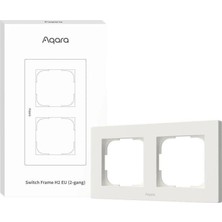 Astraltech Aqara Anahtar Çerçevesi 2'li Beyaz FE-X01D-B