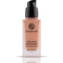 Astraltech Silk Liquid Fondöten 04 Camel, Su Geçirmez, Islak Bitişli, Ipeksi-Prüzsüz Doku, Hipoalerjenik