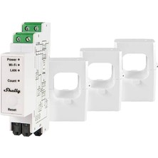 Shelly Pro 3EM-400 400A Üç Fazlı Akıllı Enerji Ölçer
