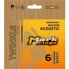 Astraltech Mark Strings Twinkle Phosphor Bronze 12-56 Akustik Gitar Teli