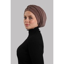 Hürrem Bone Vizon Drapeli Salaş Tesettür Bone Sandy Büzgülü 2315_10