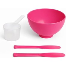 Astraltech Alexdello Si̇li̇konlu Kirilmaz Saç Boyama ve Maske Kariştirma Kabi Pembe Renk