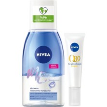 Astraltech Nivea Çift Etkili Göz Makyaj Temizleyici 125ML ve Q10 Kırışıklık Karşıtı Göz Bakım Kremi 15ML