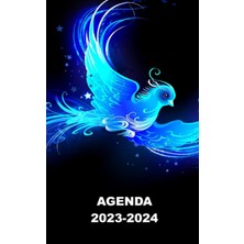 Astraltech Agenda 2023 2024: Agenda Scolaire 2023 2024: Phoenix- Planificateur Journalier 1 Page Par Jour - Or