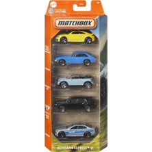 Astraltech Matchbox Metal Beşli Araba Seti Autobahn Express Vi C1817-JBX19