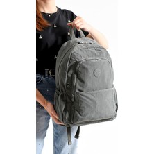 Astraltech Louisiana Polo Bolsas Kadın Okul Sırt Çanta Gri 1090