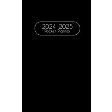 Astraltech Pocket Planner 2024-2025: 2 Year Pocket Calendar January 2024 To December 2025