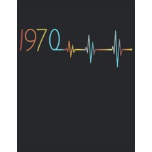 Astraltech 101 Mandalas - Malbuch Ekg Herzschlag Jahrgang 1970 Baujahr Heartbeat: Lustiges Retro Geburtstag De