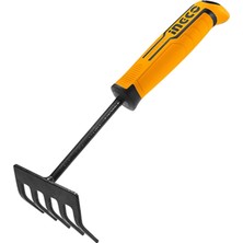 Astraltech BADEM10 Ingco Metal Bahçe Tırmığı Pvc Saplı Hobi El Tırmık 270 mm