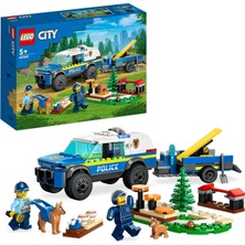 Astraltech Lego® City Mobil Polis Köpeği Eğitimi 60369-5 Yaş ve Üzeri Çocuklar Için Oyuncak Yapım Seti (197 Pa