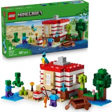 Astraltech LEGO Minecraft Tnt Büyük Orman Evi 21275-8 Yaş ve Üzeri Minecraft Hayranı Çocuklar Için Video Oyunu