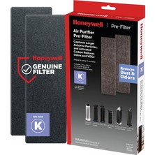 Astraltech Honeywell Ev Kokusu ve Gaz Azaltıcı Ön Filtre, 2'li Paket, Siyah