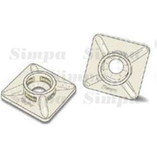 Simpa Sp-Ykb-2 Yapışkanlı KROŞE,28X28 Beyaz, 100 Adet