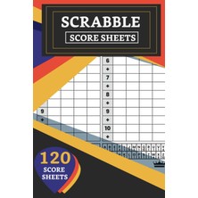Astraltech Independently Published Scrabble Score Sheets: Scrabble Game Book Pad, 120 Sheet Score Card Noteboo