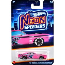 Astraltech Hot Wheels Neon Yarışçılar HLH72-70 Dodge Hemi Challenger JBY98