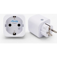 Shelly Plug M Gen3 Enerji Ölçümlü Matter Akıllı Priz – 2'li Paket