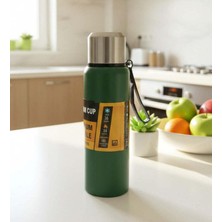 Astraltech 1000 ml Çelik Termos, Yeşil