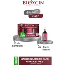 Astraltech Bioxcin Forte Şampuan 3'lü Set + Forte Serum 50 Ml, TYCA9QYV3N170919772140813