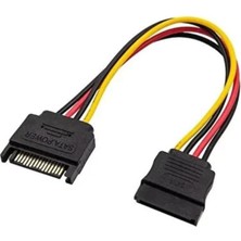 Astraltech Sata Power Uzatma Kablosu 15 Pin Dişi Erkek Sata Power Uzatma Kablosu 30 cm