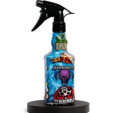 Astraltech Transformacion Desenli Berber Kuaför Su Spreyi Şişesi Profesyonel Saç Fısfısı 25X6CM 500ML, 722903