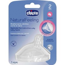 Astraltech Chicco Naturalfeeling Orta Akış Biberon Emziği (2 Ay+)