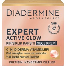 Astraltech Diadermine Expert Active Glow Yenileyici Gece Kremi, El Kremi, 76-100 ml