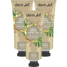 Astraltech Dermokil Kenevir Tohumu Yağlı El ve Vücut Kremi, 30 ml x 3 Adet