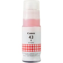 Astraltech GI-43R Red Kırmızı Şişe Mürekkep G540-G640