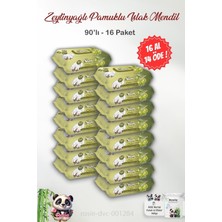 Astraltech Sleepy 16 Al 14 Öde Doğal Zeytinyağlı ve Pamuklu Islak Bebek Mendili 90'lı ve Rosie