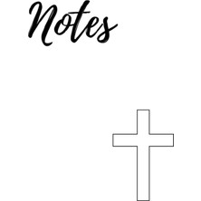 Astraltech Note Book 8,5X11-80 Sheets Cross Religious Stationery Paper: Note Book 8,5X11-80 Sheets Cross Relig