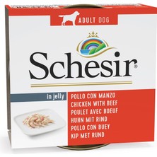 Astraltech Schesir Jelly Sığır ve Tavuk Fileto Köpek Konservesi 150 gr